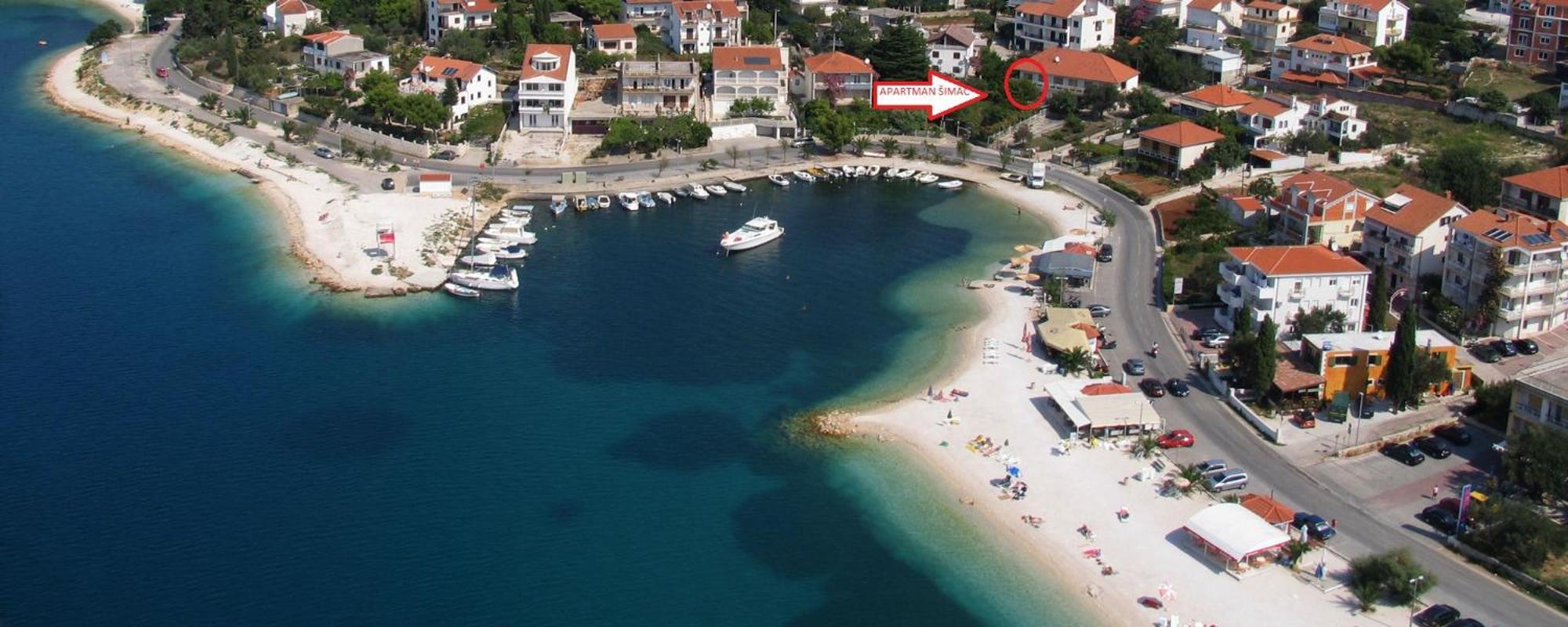 Apartman Simac Okrug Gornji Trogir Luaran gambar